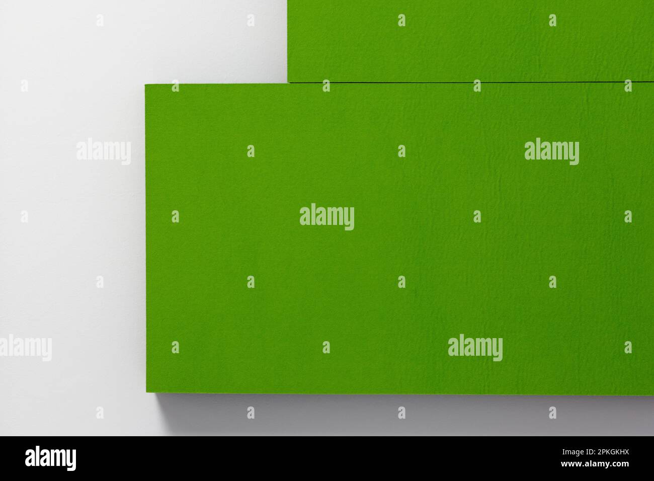 Acoustic absorber as background  copyspace left Stock Photo