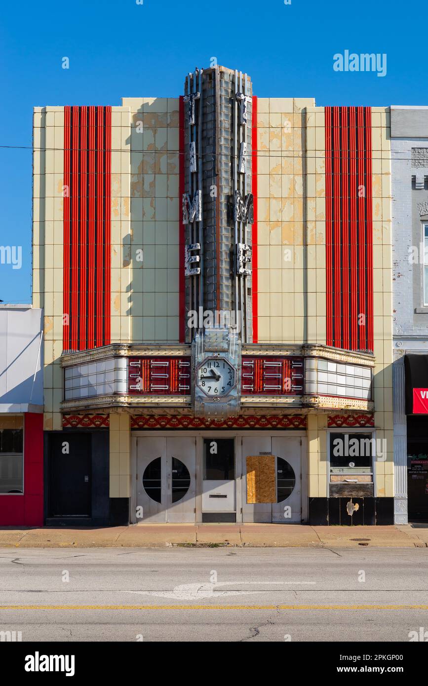 Mattoon, Illinois United States March 19th, 2023 Exterior of the