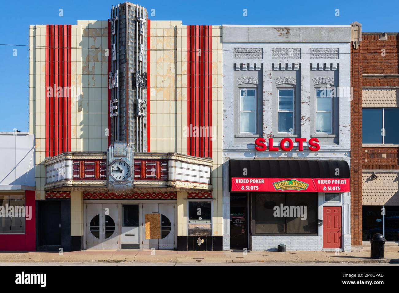 Classic art deco marquee hires stock photography and images Alamy
