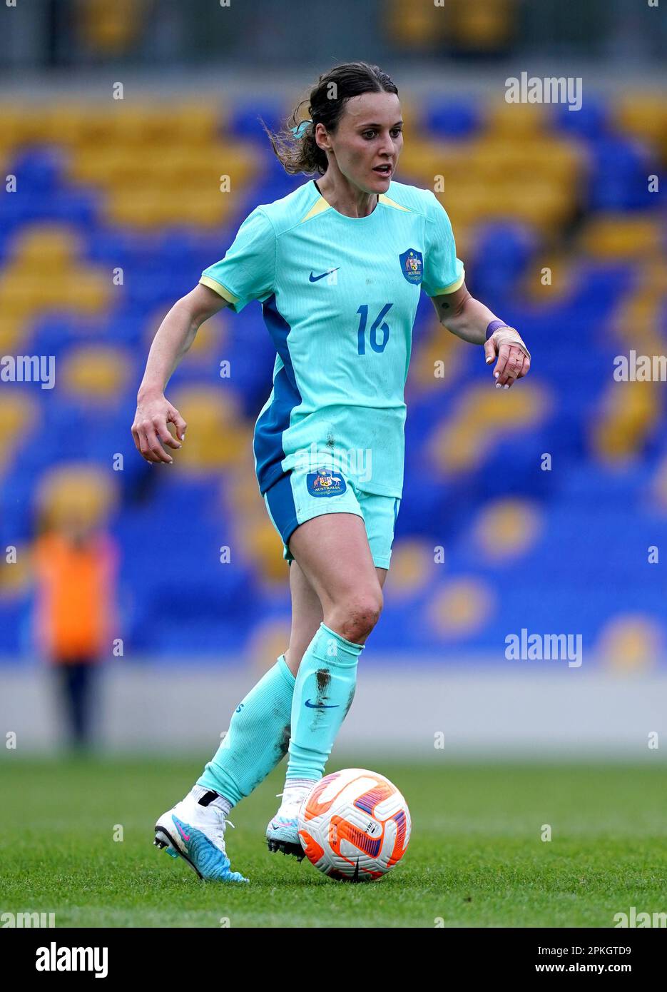 Hayley Rasa Australia's Hayley Raso during an International Friendly match at ...