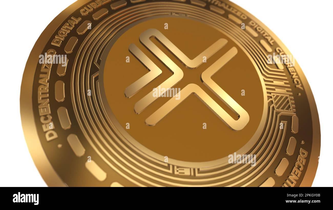 Coinmetro token cryptocurrency hi-res stock photography and images - Alamy