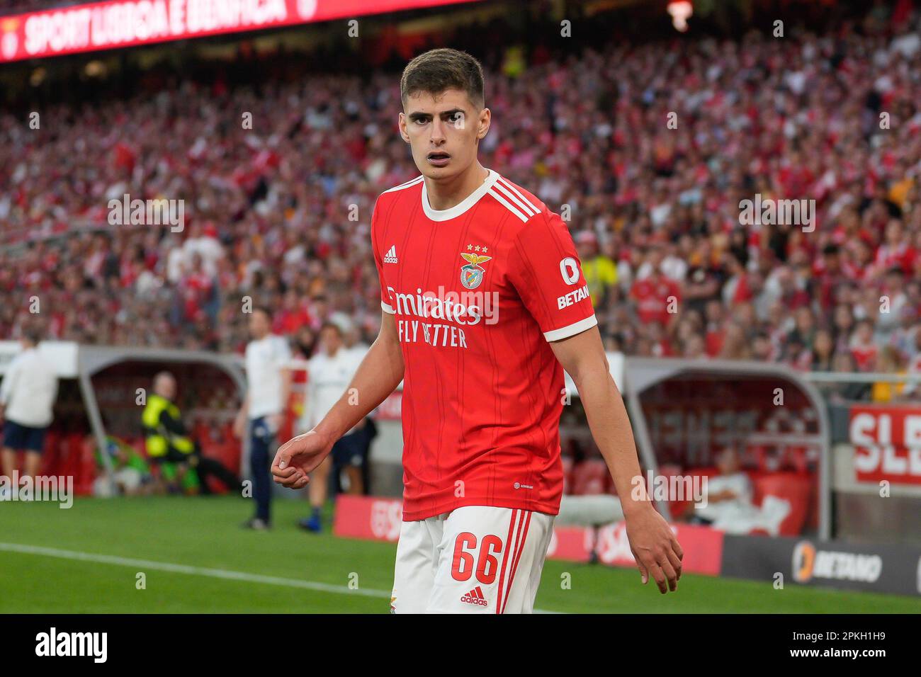 Lisbon Portugal 07th Apr 2023 Antonio Silva From SL Benfica In Lisbon Portugal 07th Apr 2023 Antonio Silva From SL Benfica In