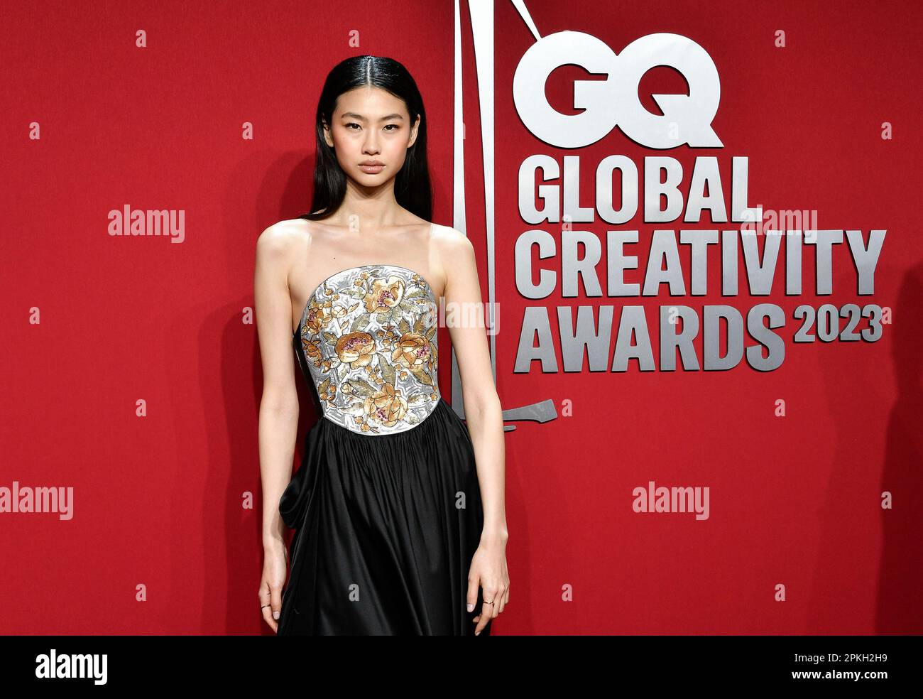 HoYeon Jung attends the GQ Global Creativity Awards at the Water Street