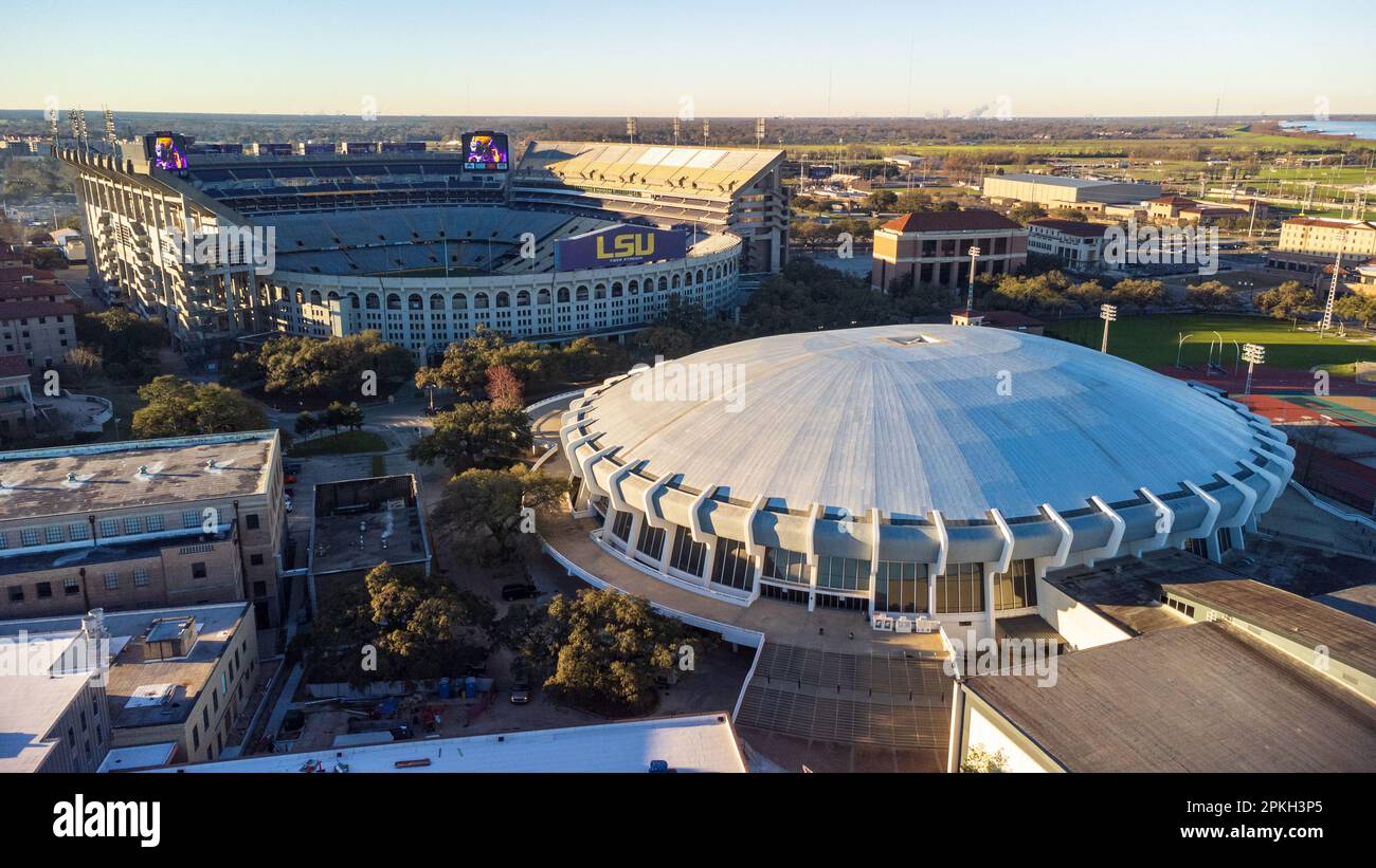 Baton Rouge, LA February 2023 The Pete Maravich Assembly Center and