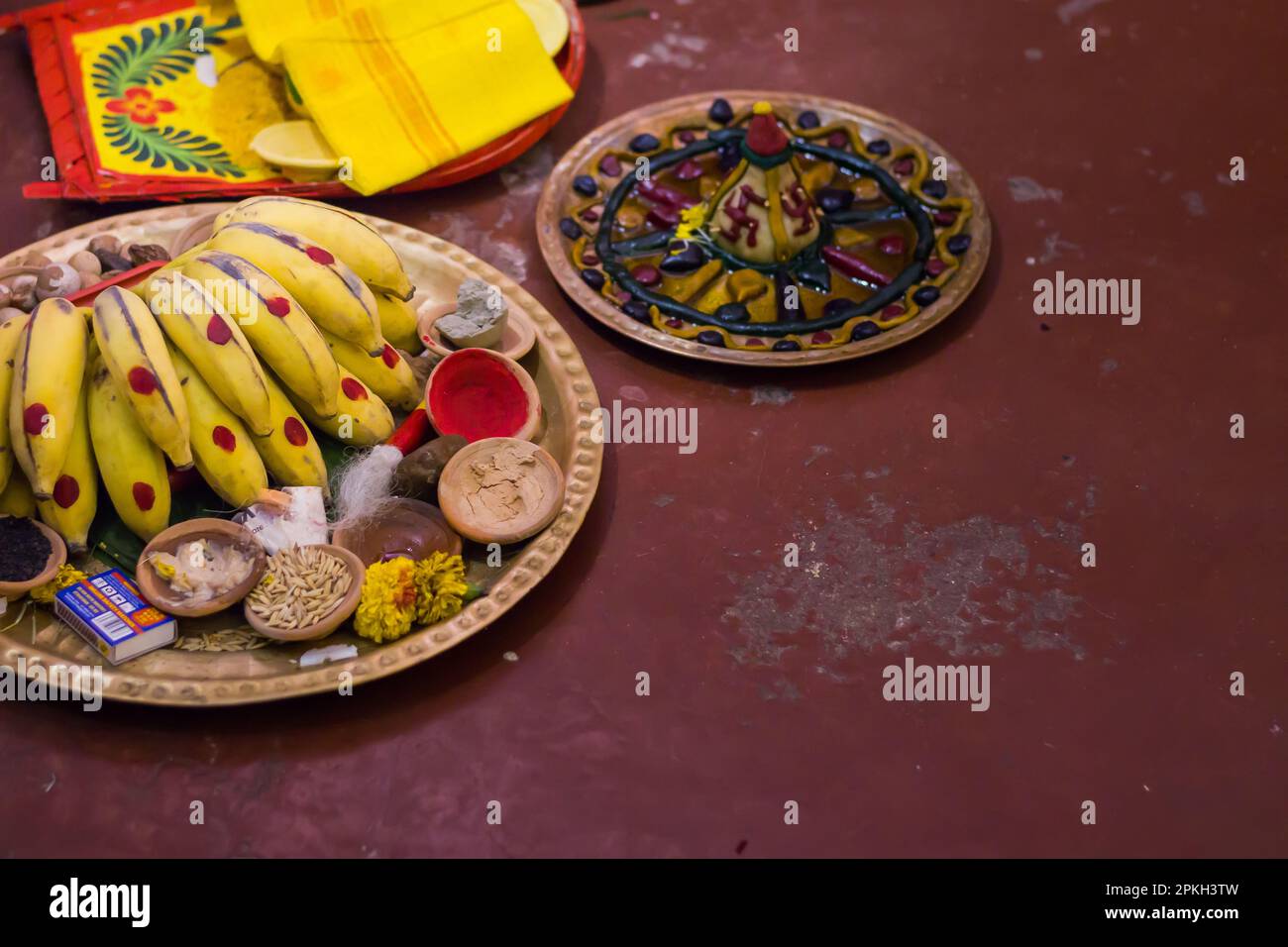 Boron dala is an element for traditional Bengali Indian wedding rituals