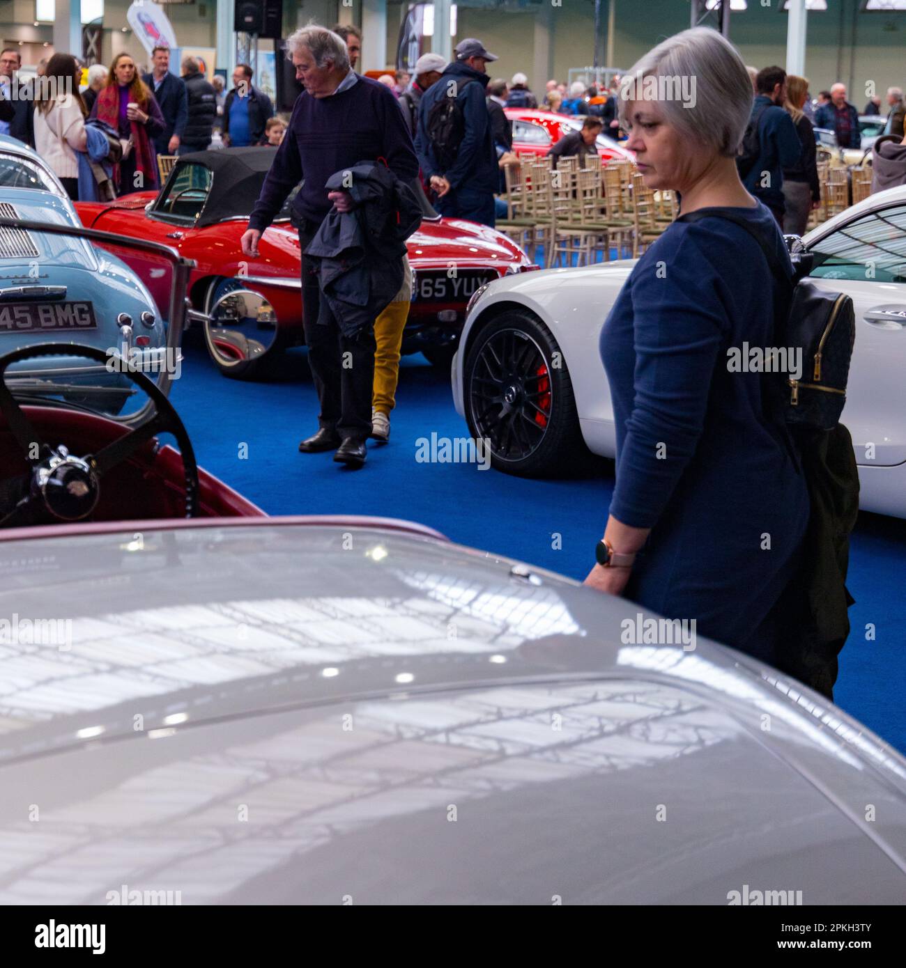 London Classic Car Show 2023 Stock Photo Alamy