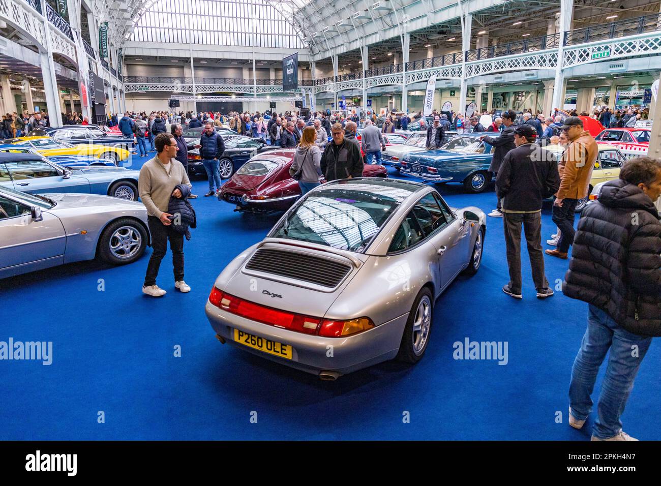 London Classic Car Show 2023 Stock Photo Alamy