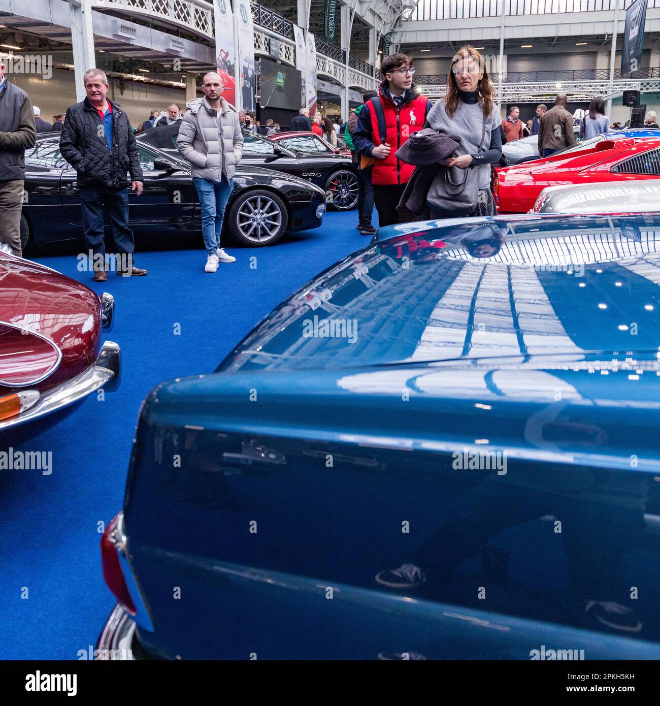 London Classic Car Show 2023 Stock Photo Alamy