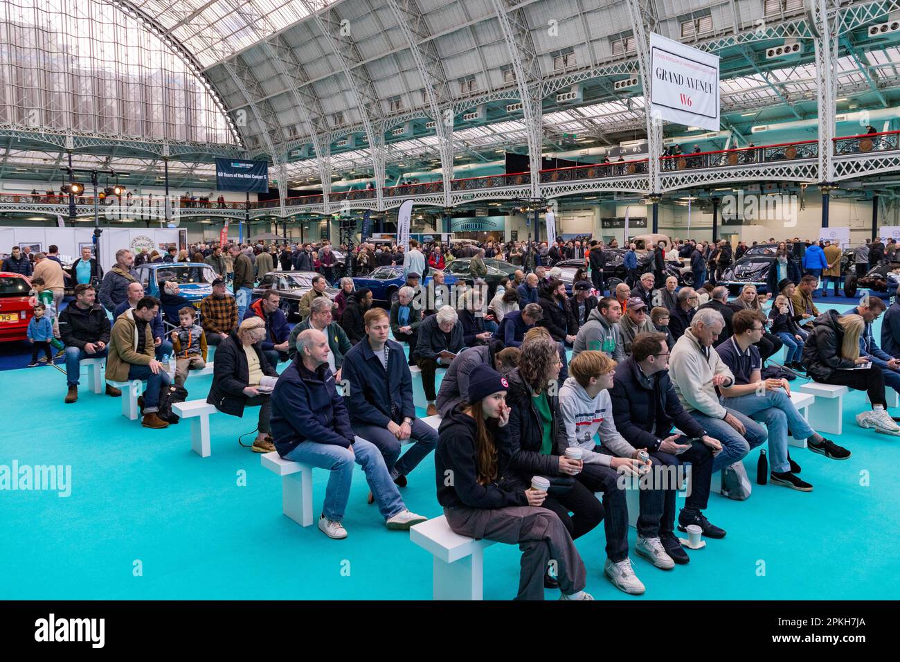London Classic Car Show 2023 Stock Photo Alamy