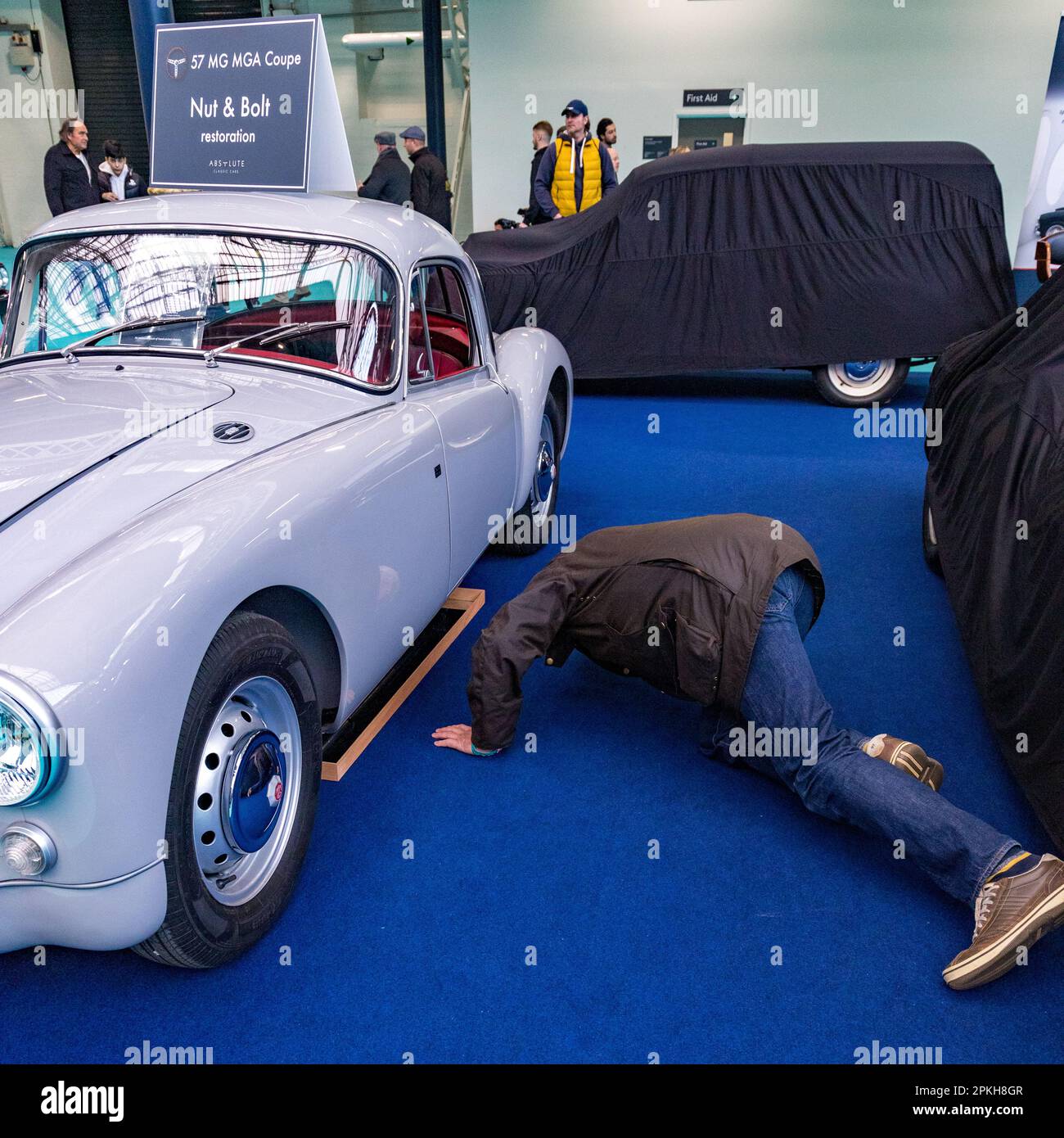 London Classic Car Show 2023 Stock Photo Alamy