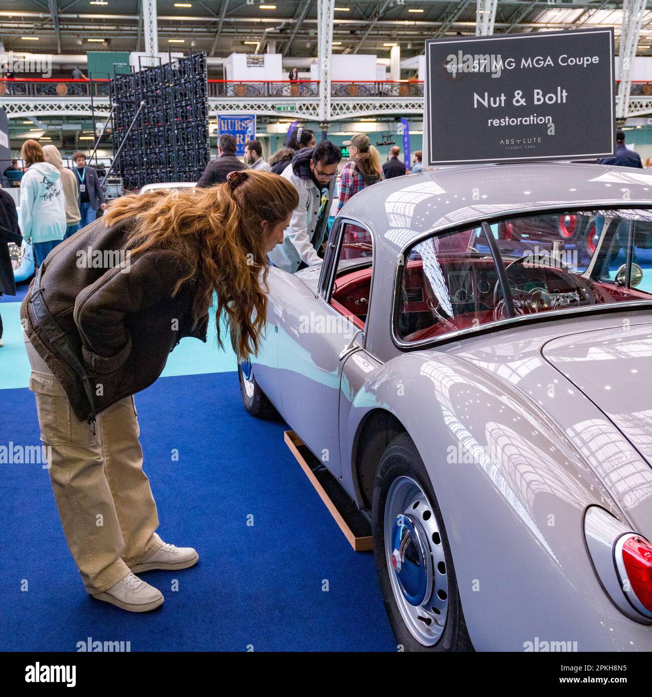 London Classic Car Show 2023 Stock Photo Alamy
