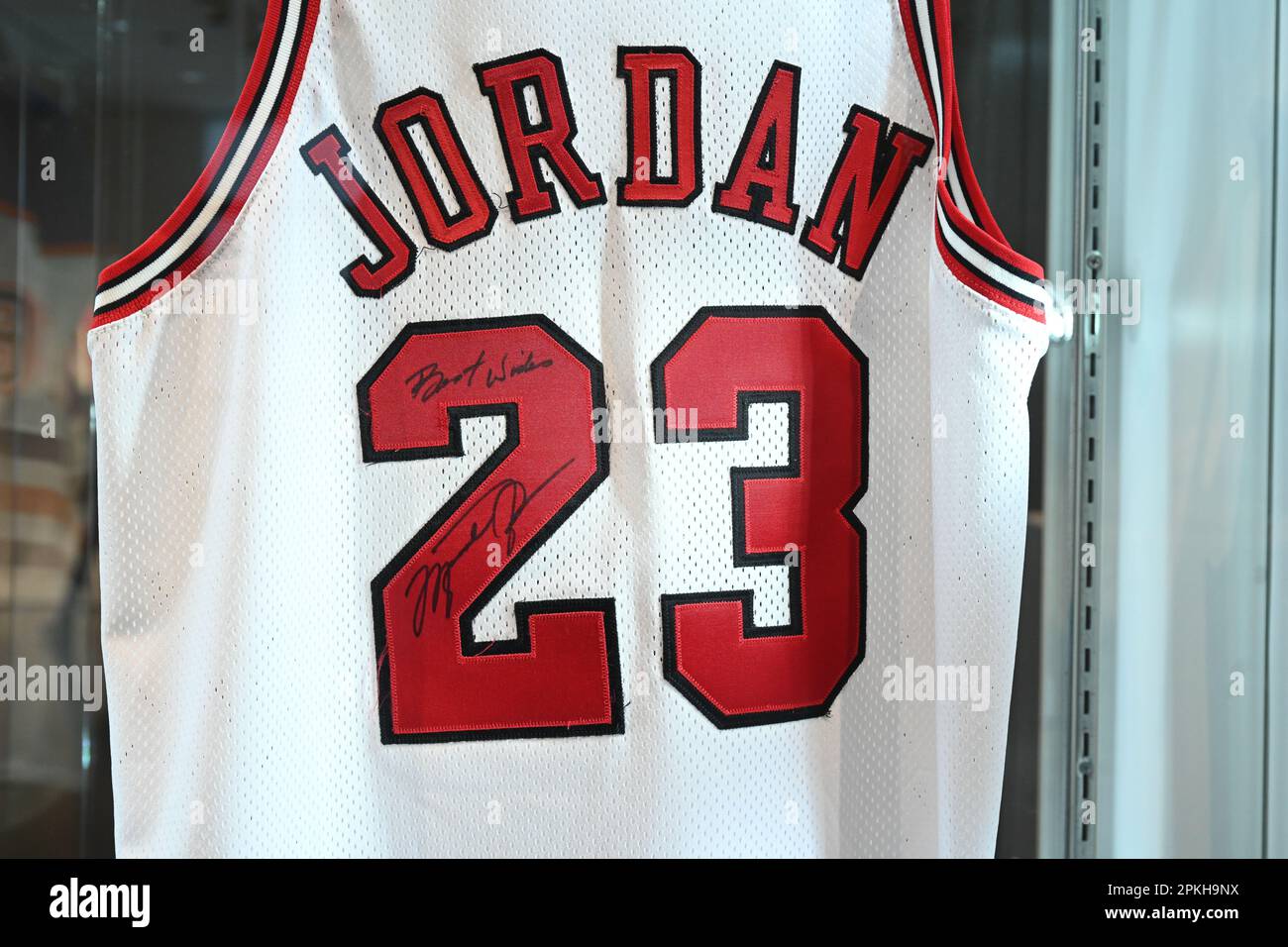 Michael Jordan 1997-1998 'The Last Dance' Game Worn Chicago Bulls Jersey, Matched to 8 Games, ZENITH, PART II, 2023