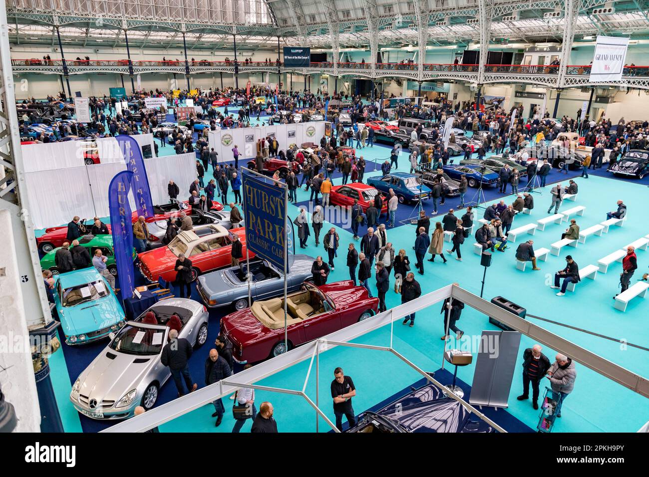 London Classic Car Show 2023 Stock Photo Alamy