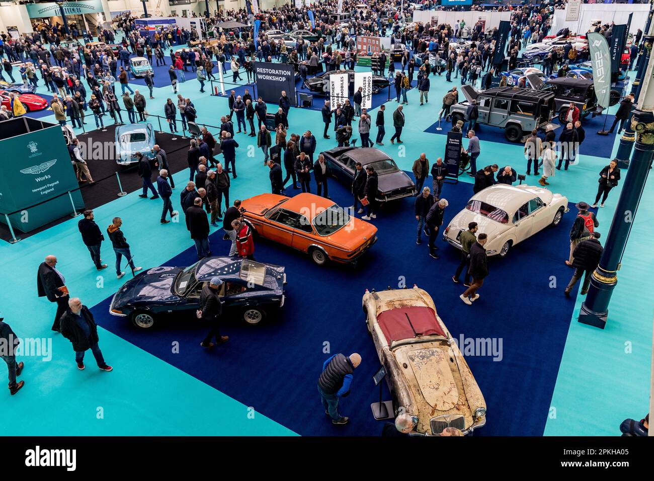 London Classic Car Show 2023 Stock Photo Alamy