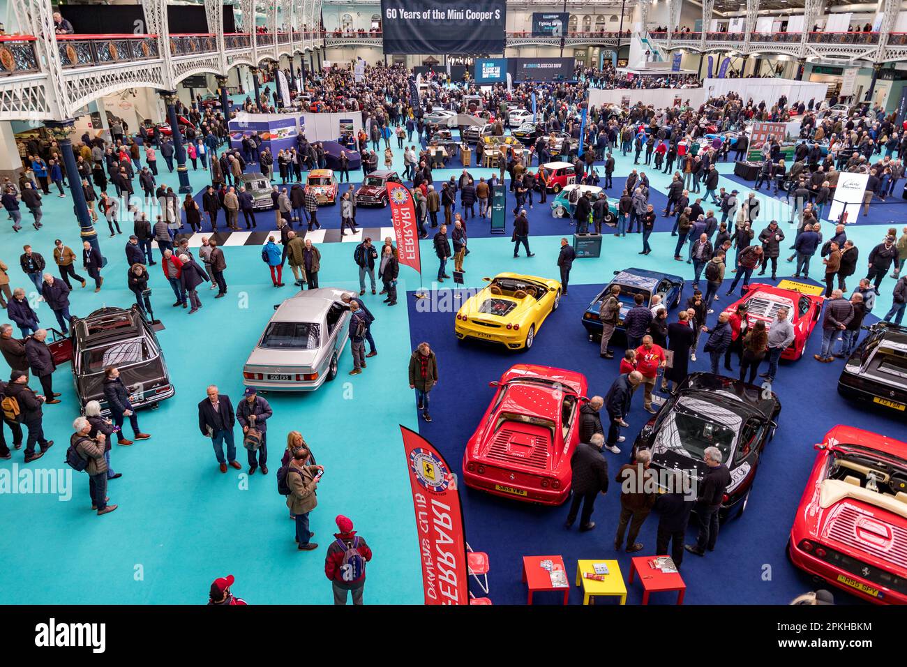London Classic Car Show 2023 Stock Photo Alamy