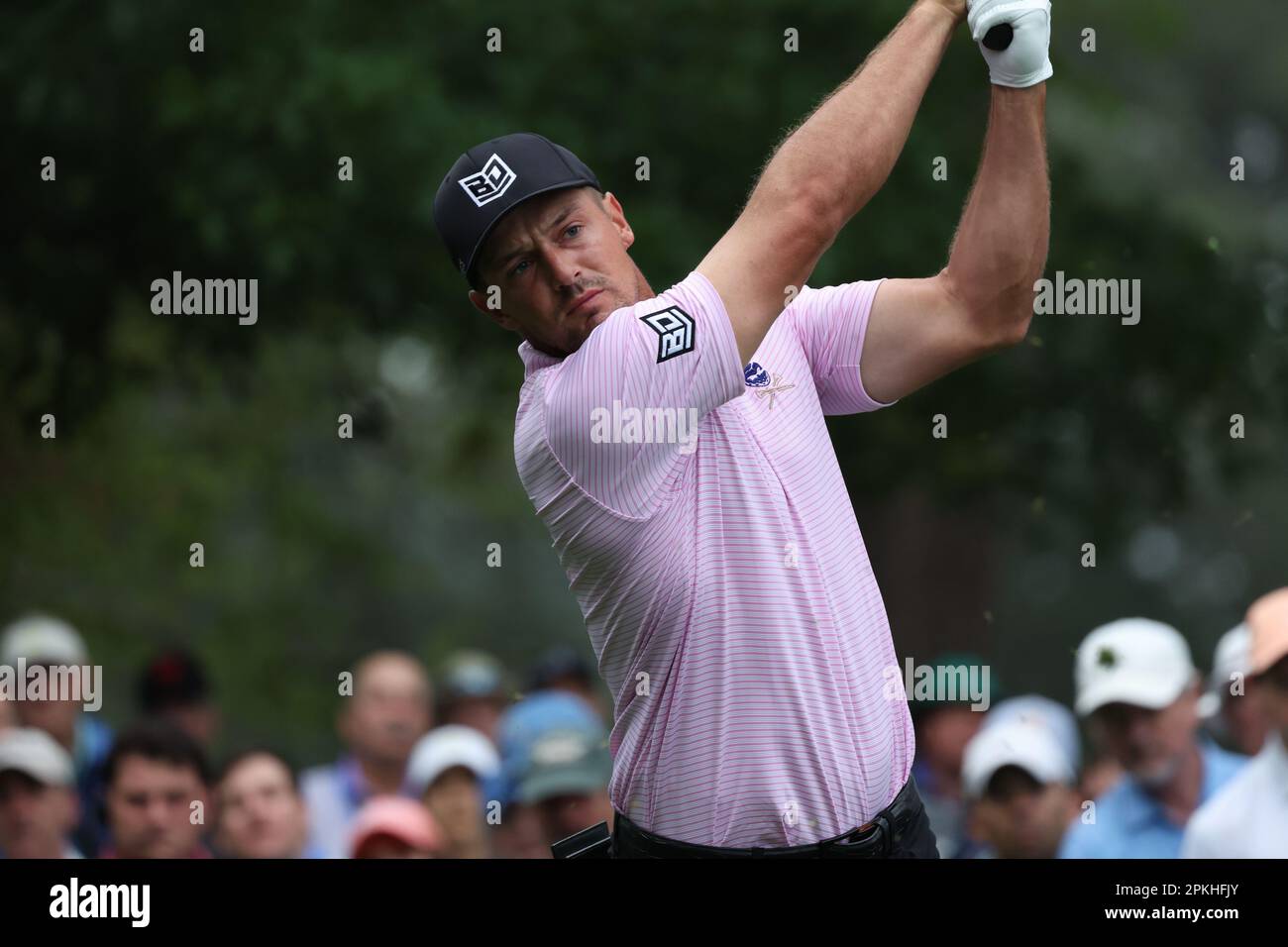 Unites States' Bryson DeChambeau on the 3rd hole during the day 2 of