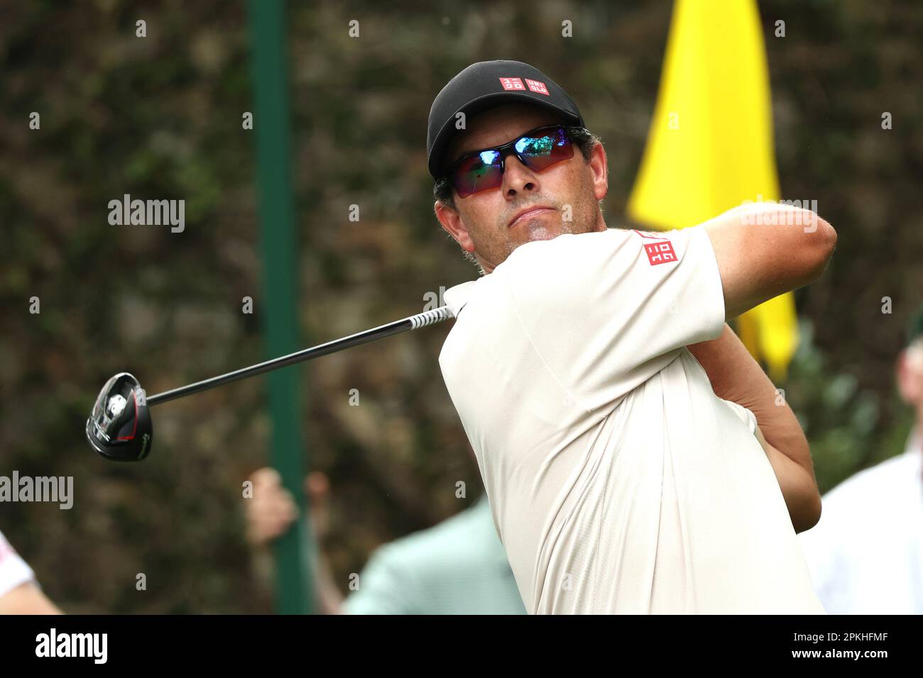 Australia's Adam Scott on the 2nd hole during the day 2 of the 2023