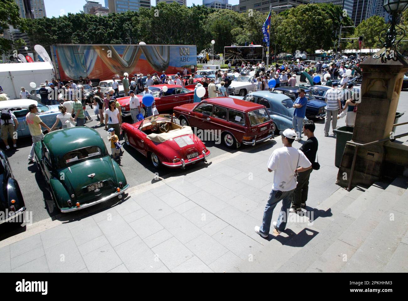The NRMA Motorfest, displaying historic motor vehicles as part of Australia’s annual national