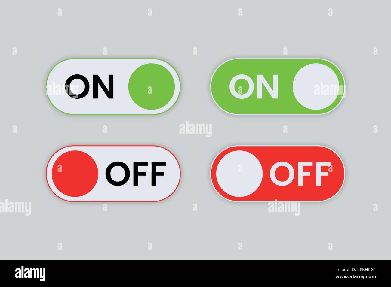 Switch on off symbol hi-res stock photography and images - Alamy