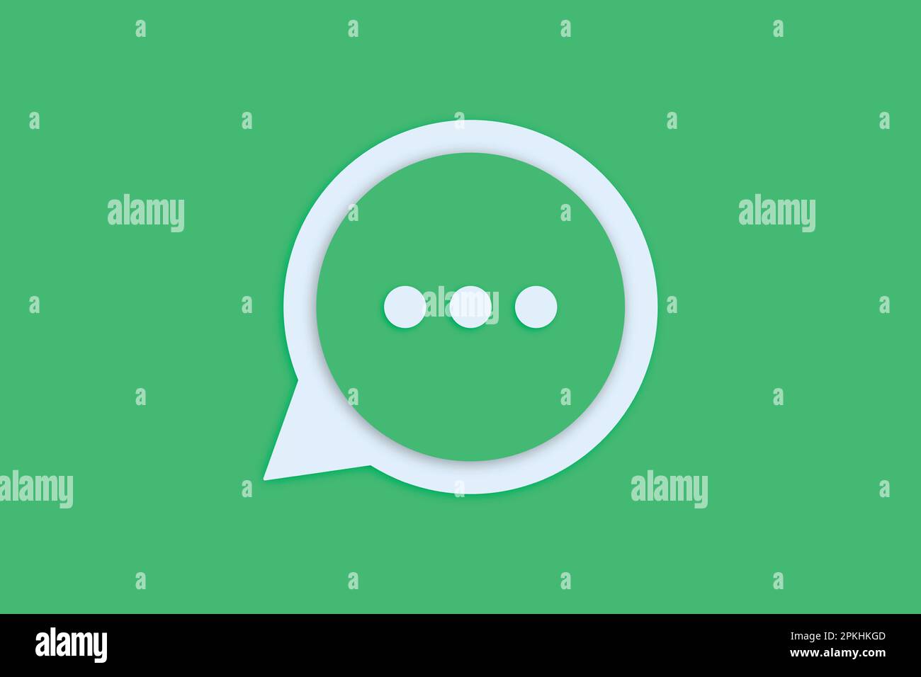 Chat speech bubble icon vector illustration Stock Vector