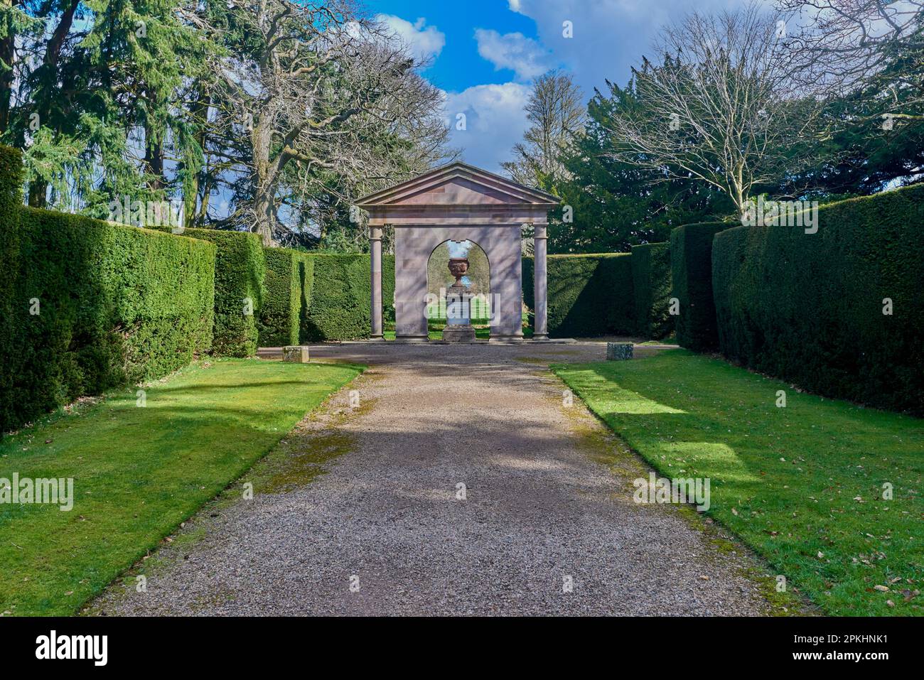 Glamis Castle Stock Photo