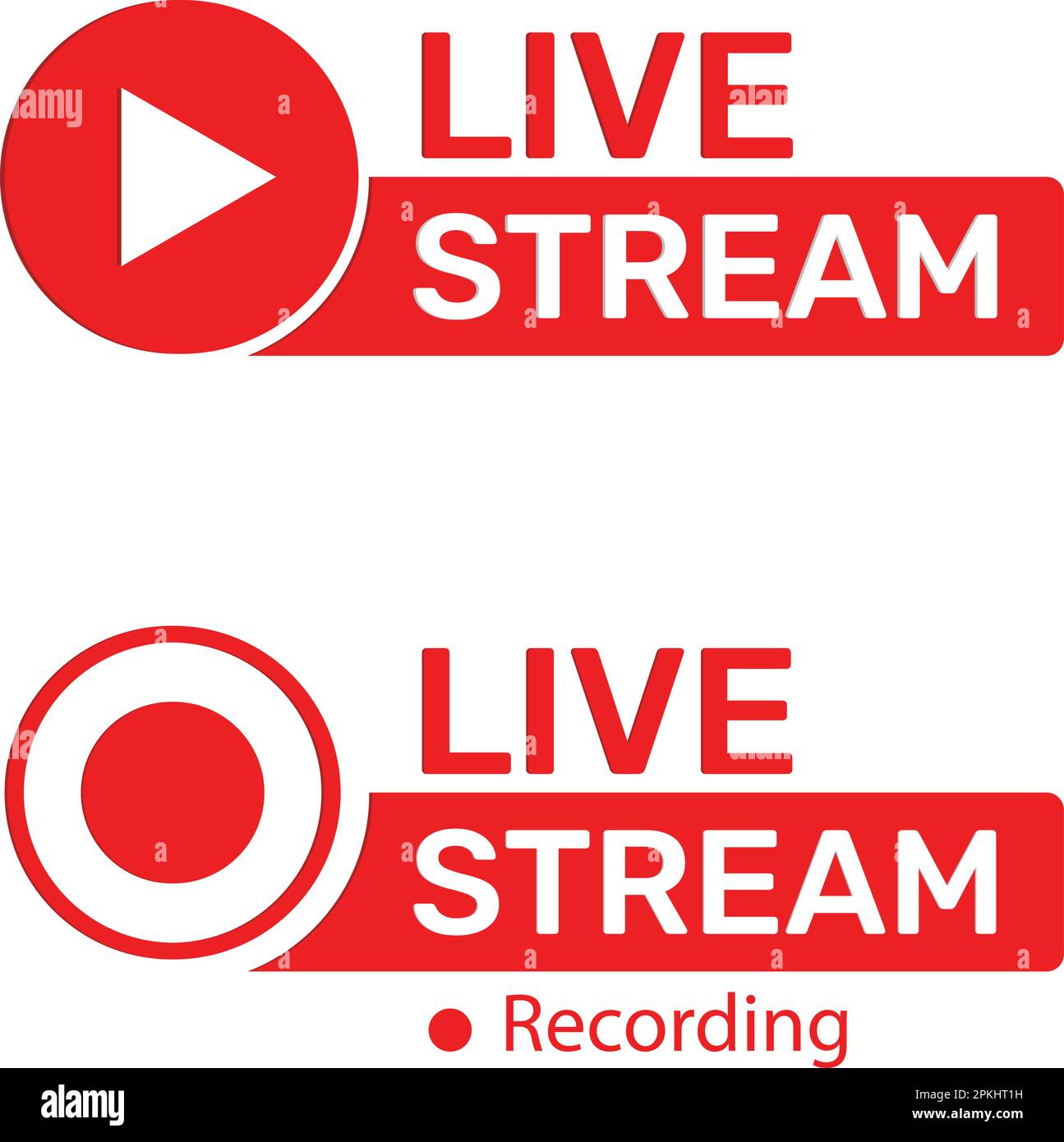 Vector collection of promo stickers and badges with different percent