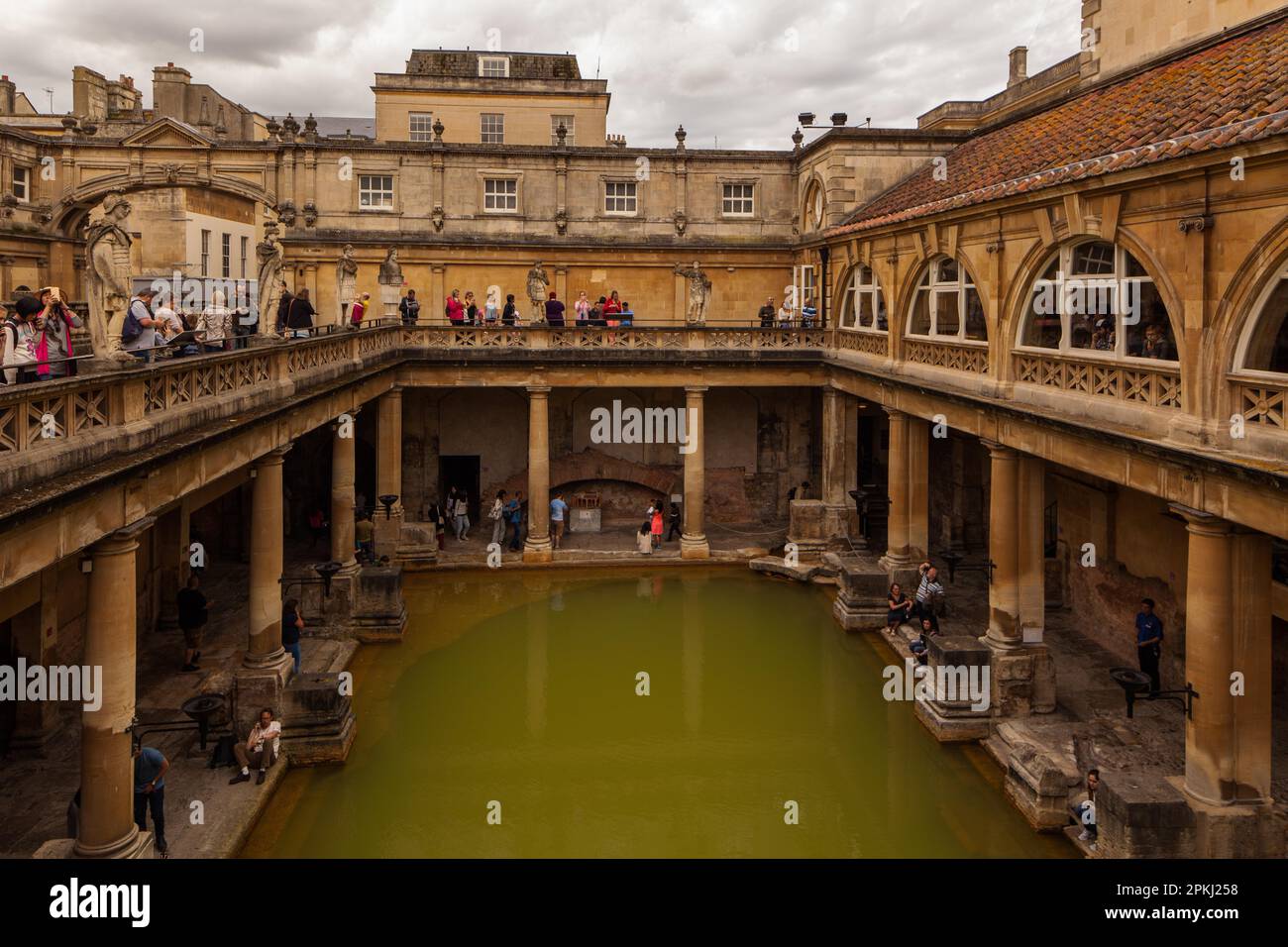 Roman Bath, Bath, UK Stock Photo Alamy
