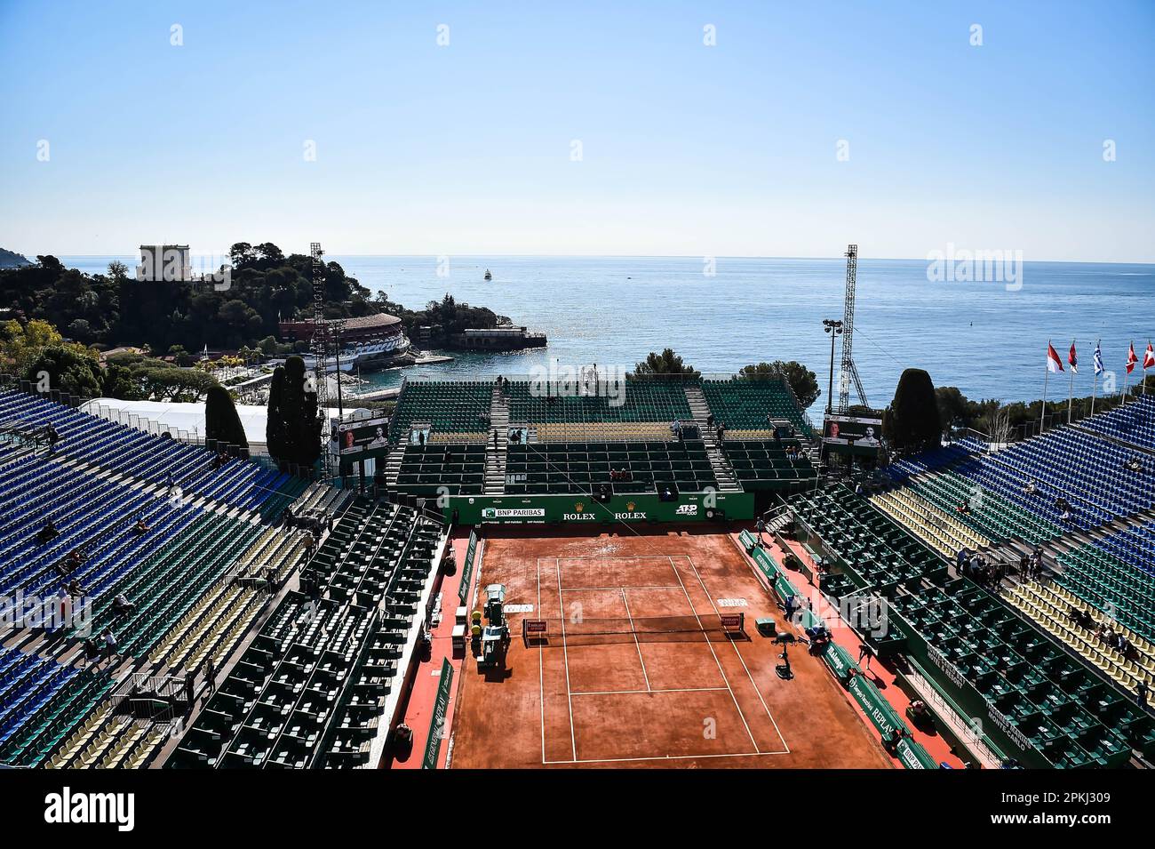 General view tennis monte carlo country club rolex hi-res stock photography and images