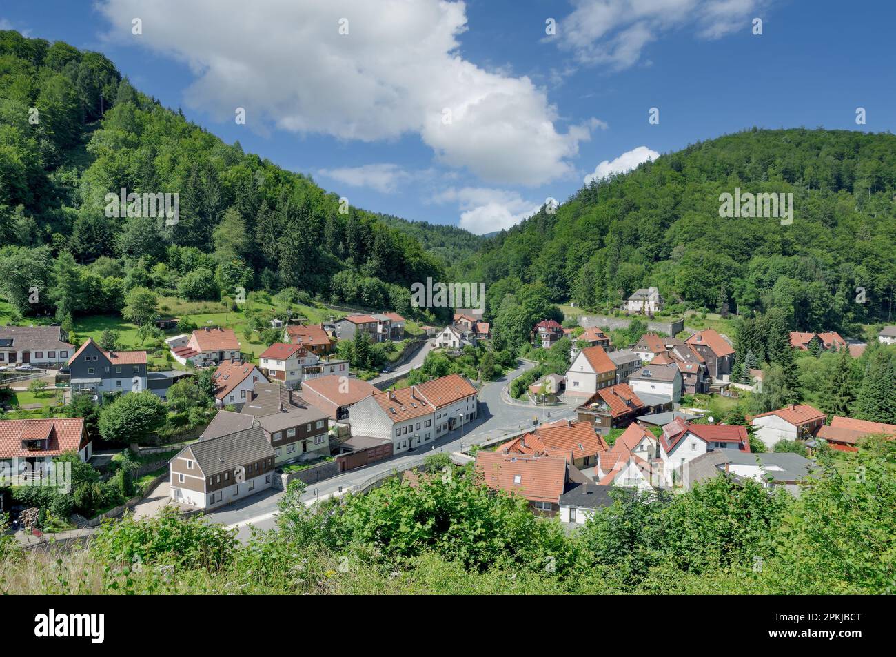 Village of Mountains,Germany Stock Photo Alamy