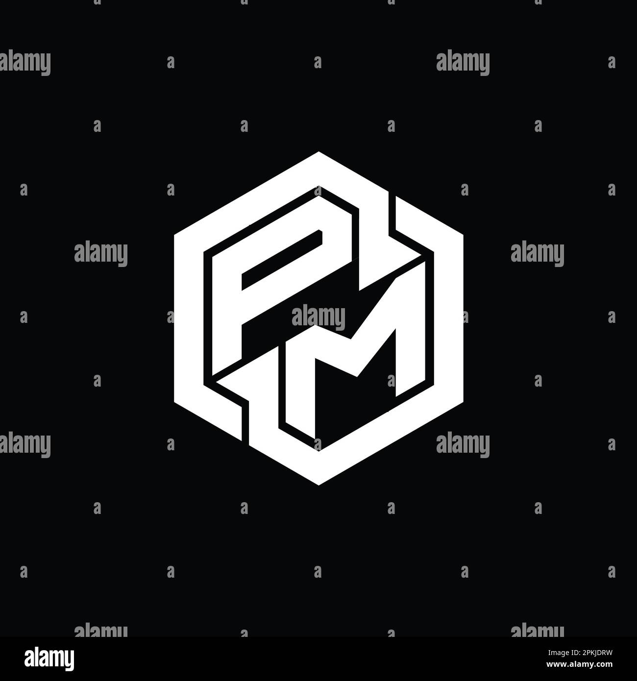 Pm monogram logo hi-res stock photography and images - Page 2 - Alamy