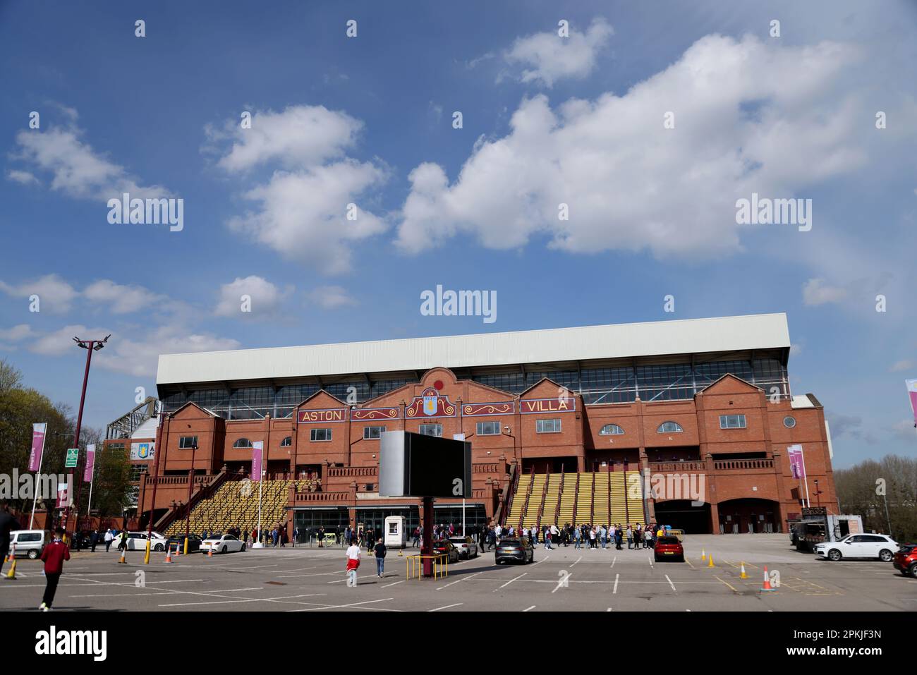 Birmingham, UK. 08th Apr, 2023. The Holte End at Villa Park, Birmingham, UK on 8th April, 2023. Credit: Paul Marriott/Alamy Live News Stock Photo