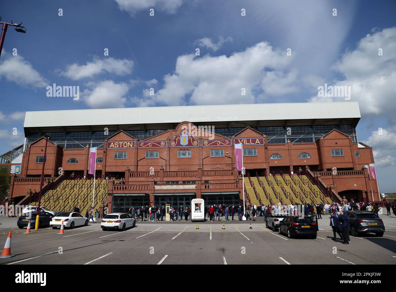 Birmingham, UK. 08th Apr, 2023. The Holte End at Villa Park, Birmingham, UK on 8th April, 2023. Credit: Paul Marriott/Alamy Live News Stock Photo