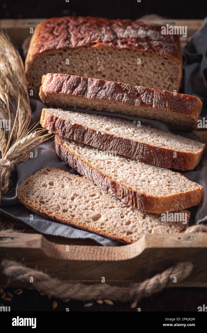 Multigrain loaf of breads as source of protein and fibre. Multigrain