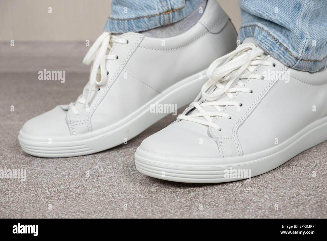 White leather sneakers on sale care