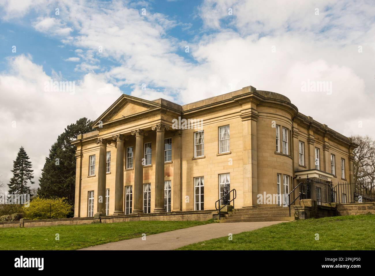 The Mansion Roundhay Park, Leeds, Yorkshire, England, UK Stock Photo