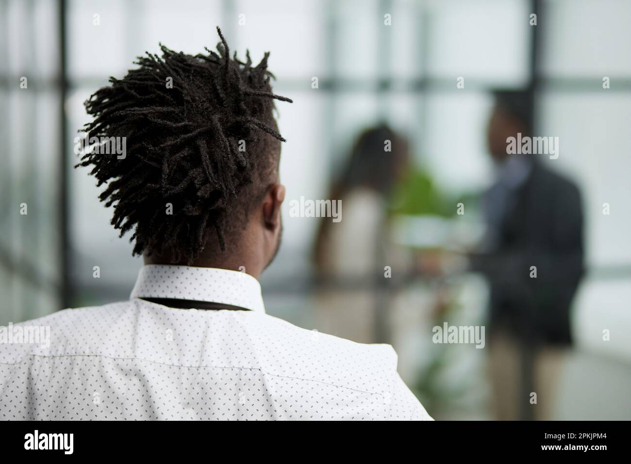 Black man portrait back of head hi-res stock photography and images - Alamy