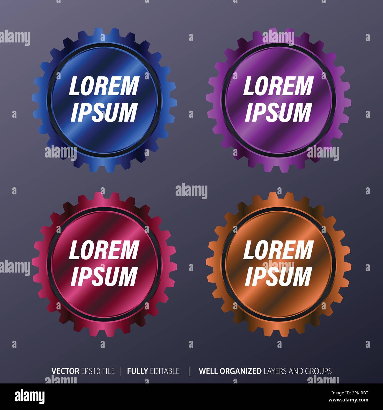 Business Infographic elements with modern design vector. Stock Vector