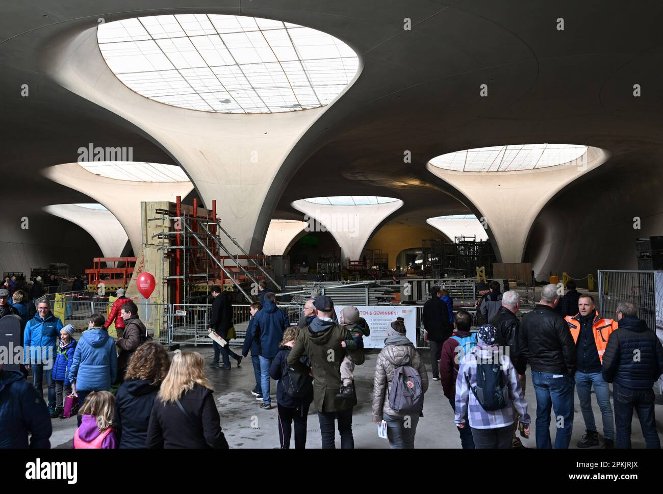 Stuttgart, Germany. 08th Apr, 2023. At the construction site of ...