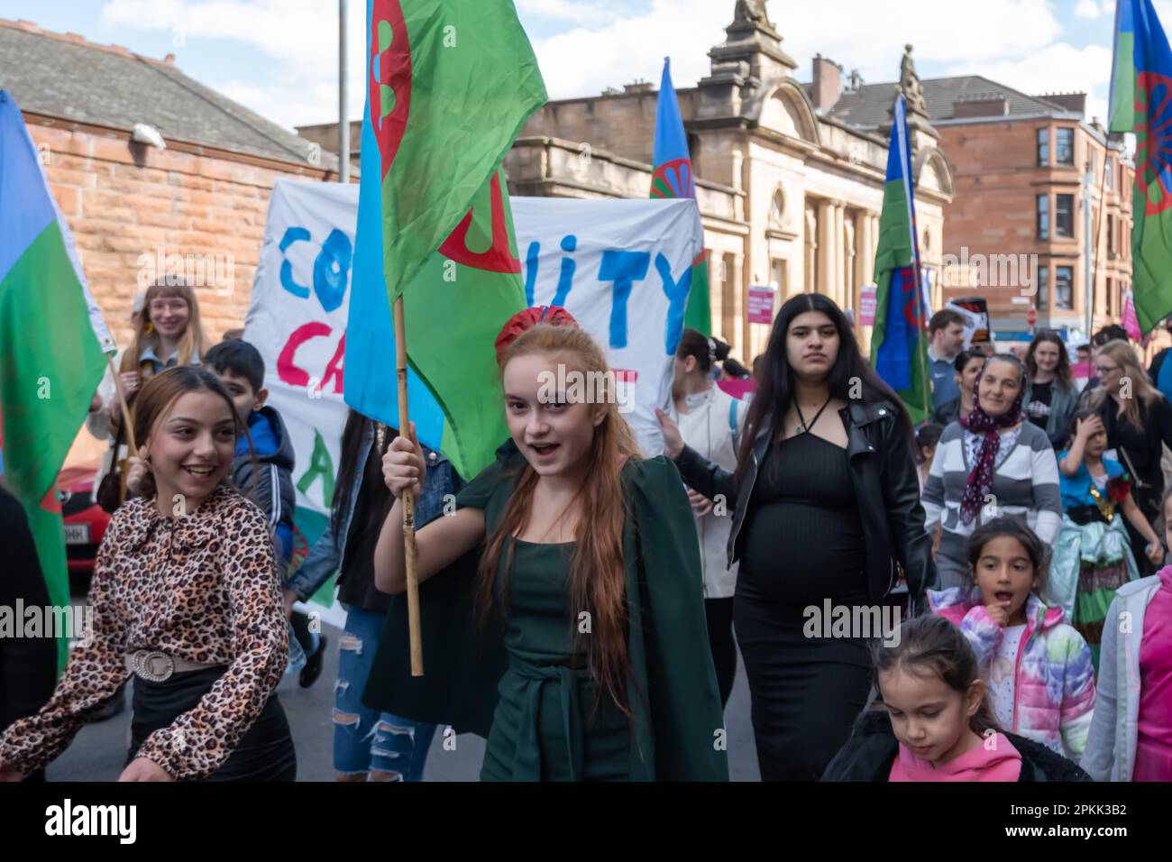 Glasgow Scotland UK 8th April 2023 The Annual International Roma Glasgow Scotland UK 8th April 2023 The Annual International Roma