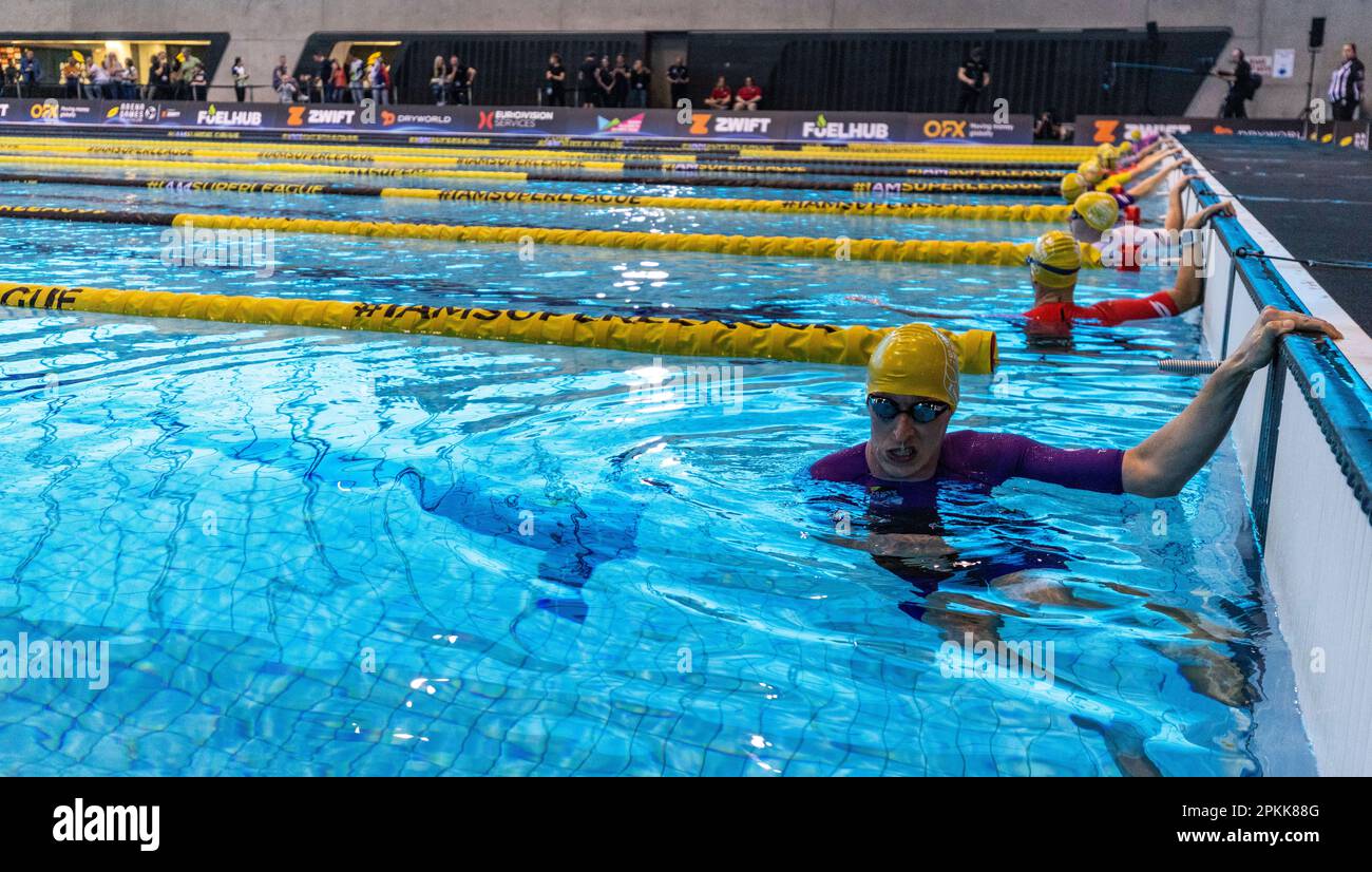 Great Britain’s Louis Rolfe before his Para Triathlon race during the ...