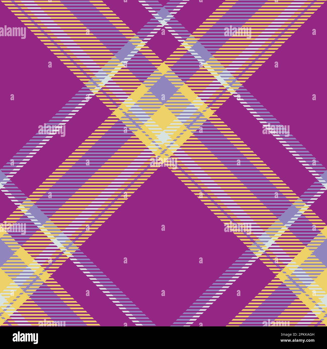 Plaid pattern vector. Check fabric texture. Seamless textile design for
