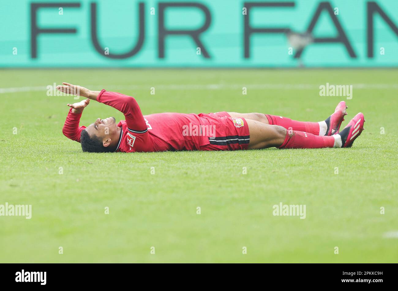 Leverkusen, Deutschland. 08th Apr, 2023. firo 04/08/2023, football