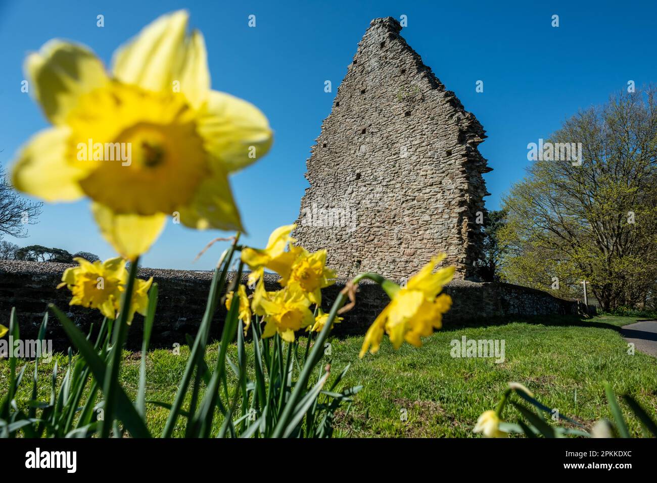 Winchelsea, April 3rd 2023 The remains of St John's Hospital Stock Photo Alamy