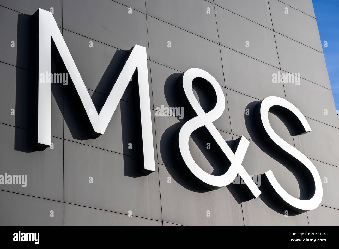 A Close up Of A Marks And Spencer Store Logo Stock Photo Alamy a-close-up-of-a-marks-and-spencer-store-logo-stock-photo-alamy