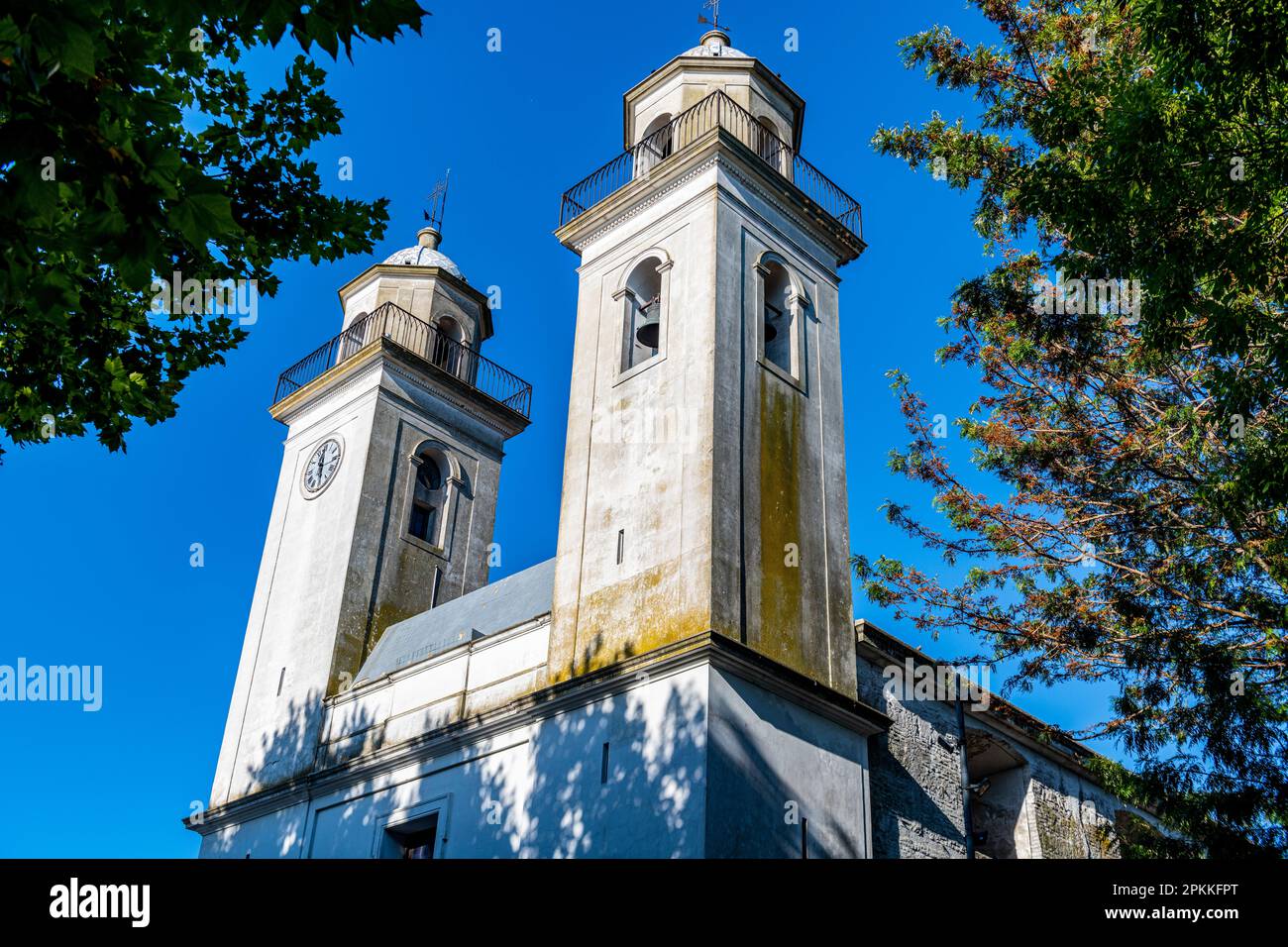 Basilica del Santisimo Sacramento, Colonia del Sacramento, UNESCO World Heritage Site, Uruguay, South America Stock Photo