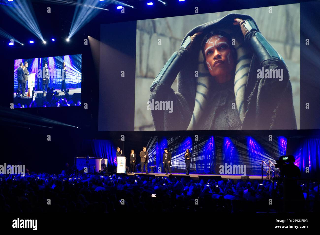 Star Wars Ashoka tv series announcement at Star Wars Celebration 2023