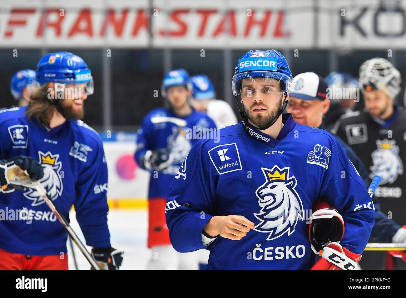 Pilsen, Czech Republic. 08th Apr, 2023. Czech Michael Spacek in action