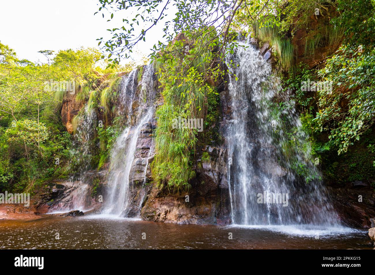 Cuevas Waterfalls, Samaipata, Bolivia, South America Stock Photo