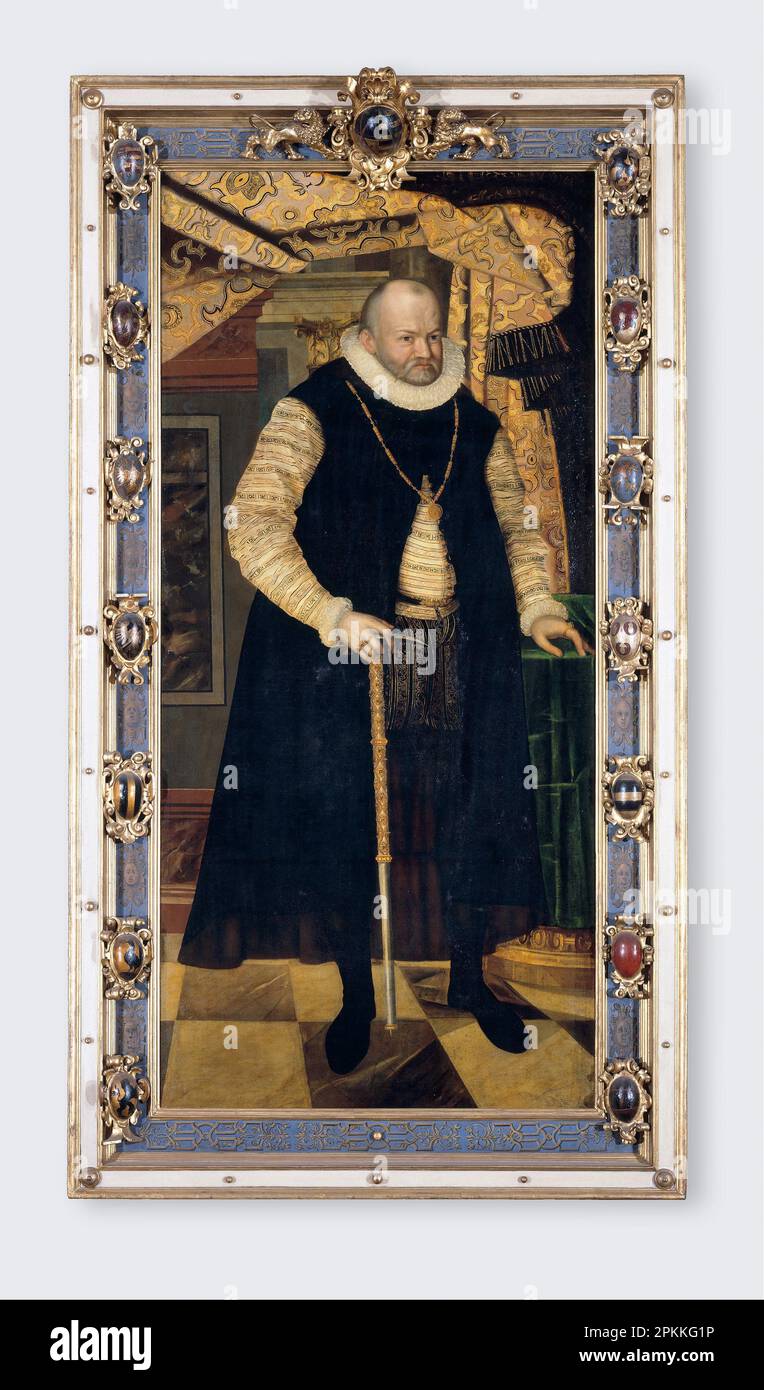 Prince Elector August of Saxony 1586 by Cyriacus Reder Stock Photo - Alamy