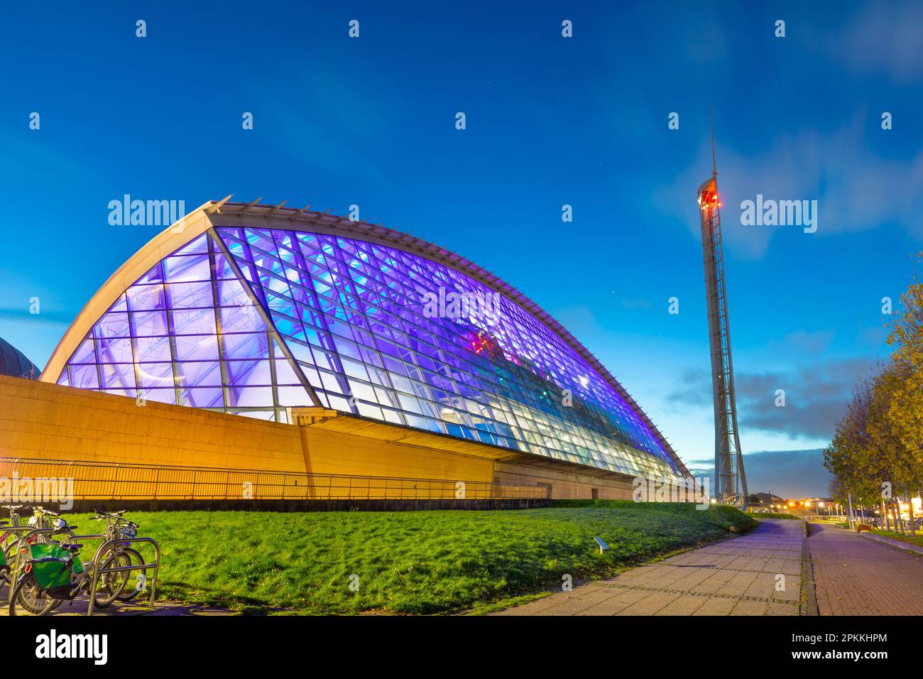 Glasgow Science Centre, Glasgow, Scotland, United Kingdom, Europe Stock Photo